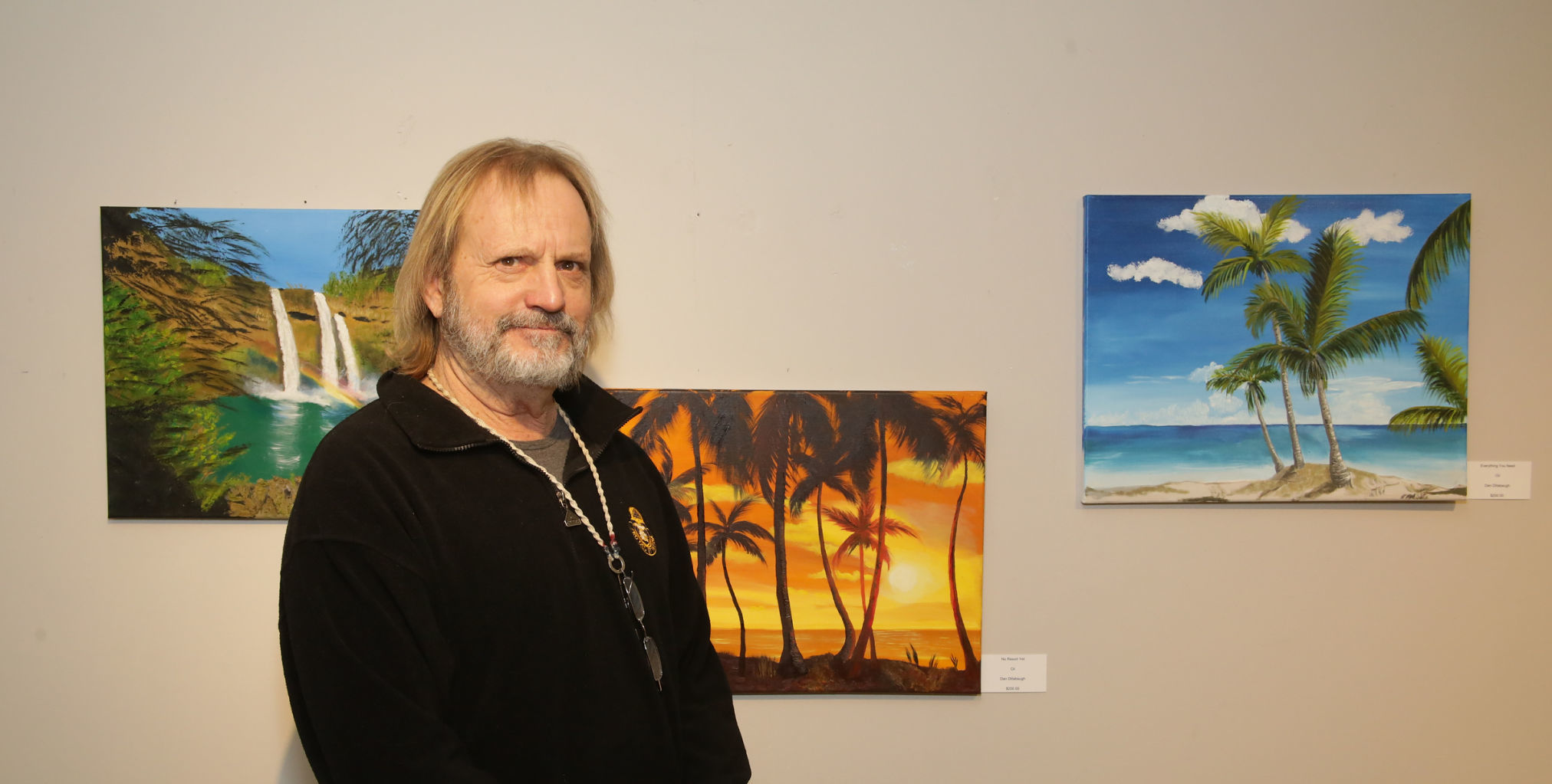 Opening for the Visions art exhibit at the Southern Shore Gallery